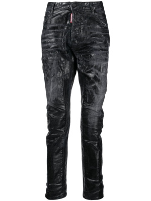 

Logo-patch slim-fit jeans, Dsquared2 Logo-patch slim-fit jeans