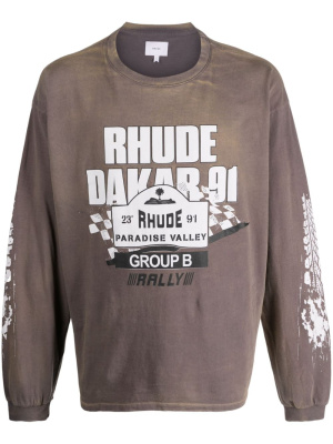 

Dakar 91 cotton sweatshirt, Rhude Dakar 91 cotton sweatshirt