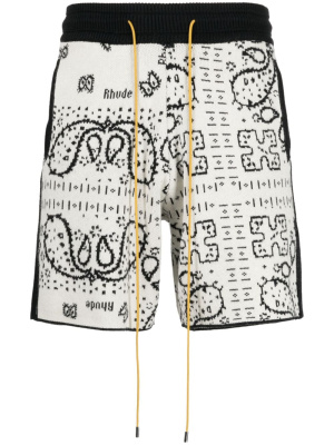 

Banco knitted shorts, Rhude Banco knitted shorts