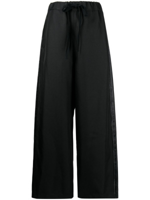 

Drawstring-waist wide-leg trousers, Junya Watanabe Drawstring-waist wide-leg trousers