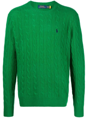 

Polo Pony cable knit jumper, Polo Ralph Lauren Polo Pony cable knit jumper