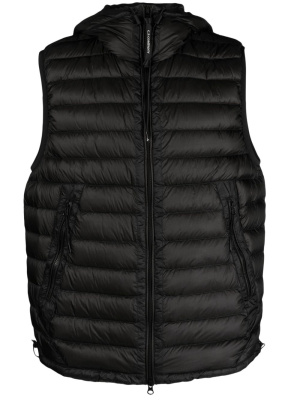 

Hooded feather down gilet, C.P. Company Hooded feather down gilet