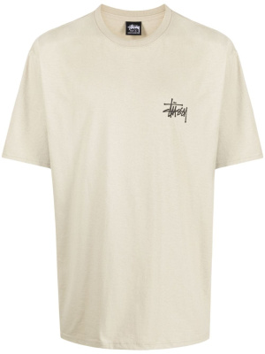 

Logo-print cotton T-shirt, Stüssy Logo-print cotton T-shirt