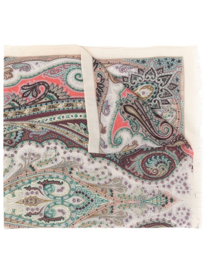 

Paisley print scarf, ETRO Paisley print scarf