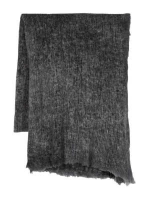 

Raw-edge knitted scarf, Avant Toi Raw-edge knitted scarf
