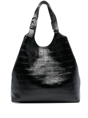 

Crocodile-effect leather tote bag, Furla Crocodile-effect leather tote bag