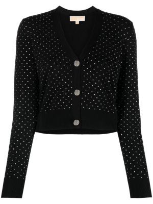 

Studded cropped cardigan, Michael Michael Kors Studded cropped cardigan