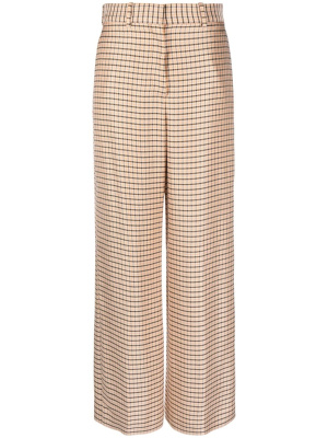 

Wide-leg check trousers, Lanvin Wide-leg check trousers