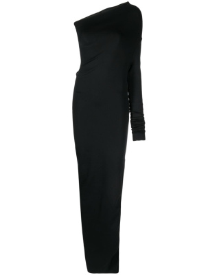 

One-shoulder draped dress, Rick Owens Lilies One-shoulder draped dress