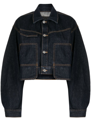 

Cropped denim jackets, Helmut Lang Cropped denim jackets