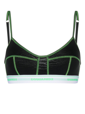 

Logo-underband sports bra, Dsquared2 Logo-underband sports bra