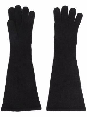 

Long-cuff cashmere-knit gloves, TOTEME Long-cuff cashmere-knit gloves