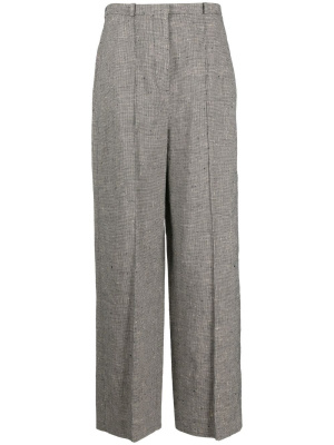 

Houndstooth high-waisted trousers, TOTEME Houndstooth high-waisted trousers