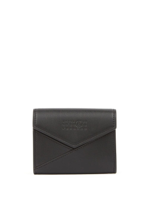 

Japanese 6 leather wallet, MM6 Maison Margiela Japanese 6 leather wallet