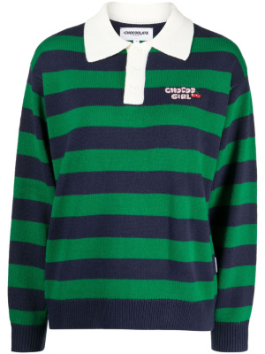 

Stripe-pattern jumper, CHOCOOLATE Stripe-pattern jumper