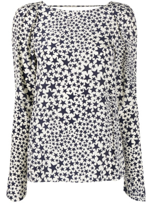 

Star-print silk sweatshirt, Nº21 Star-print silk sweatshirt