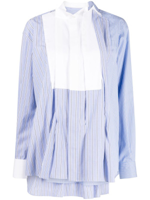 

Striped cotton shirt, Sacai Striped cotton shirt