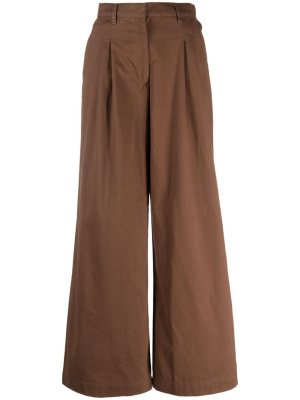 

Wide-leg cotton trousers, PINKO Wide-leg cotton trousers