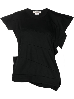 

Asymmetric distressed T-shirt, Comme Des Garçons Asymmetric distressed T-shirt