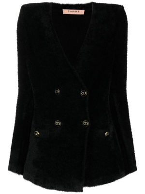 

Piled jacquard blazer, TWINSET Piled jacquard blazer