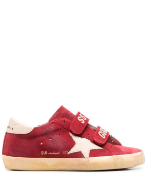 

Suede-leather touch-strap sneakers, Golden Goose Suede-leather touch-strap sneakers