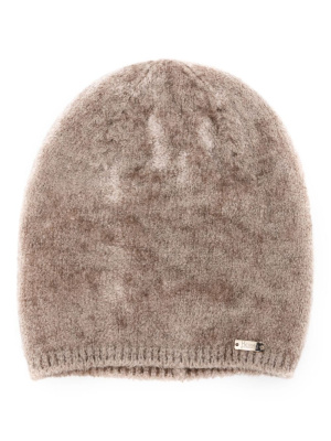 

Logo-plaque felted beanie, Herno Logo-plaque felted beanie