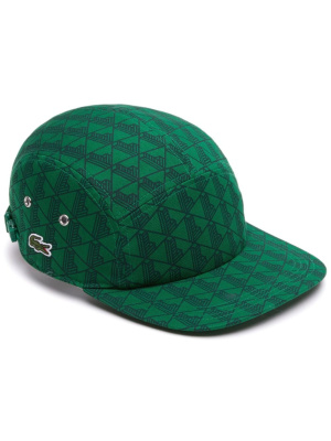 

Monogram-print organic cotton cap, Lacoste Monogram-print organic cotton cap