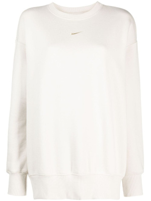 

Phoenix logo-embroidered crew-neck sweatshirt, Nike Phoenix logo-embroidered crew-neck sweatshirt