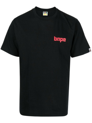 

Logo-print cotton T-shirt, A BATHING APE® Logo-print cotton T-shirt