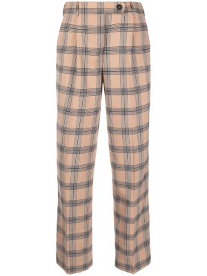 

Luminosity checked tailored trousers, ZIMMERMANN Luminosity checked tailored trousers