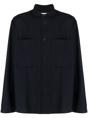 

Press-stud wool shirt, Norse Projects Press-stud wool shirt