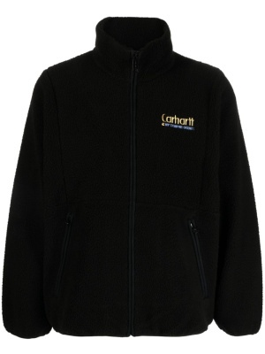 

Logo-embroidered fleece jacket, Carhartt WIP Logo-embroidered fleece jacket