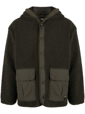 

Hooded fleece-texture jacket, Carhartt WIP Hooded fleece-texture jacket