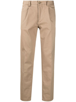 

Pleat-front cotton blend trousers, BOSS Pleat-front cotton blend trousers
