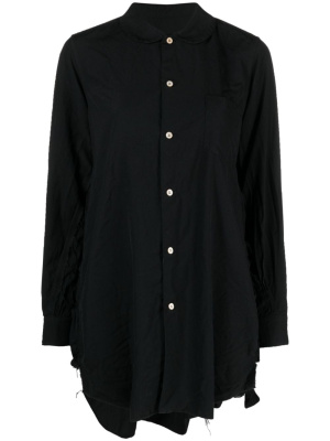 

Ruched asymmetric shirt, Comme Des Garçons Comme Des Garçons Ruched asymmetric shirt