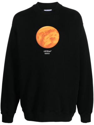 

Venus-print cotton sweatshirt, Off-White Venus-print cotton sweatshirt