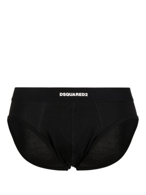 

Logo-tape jersey briefs, Dsquared2 Logo-tape jersey briefs