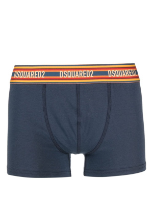 

Logo-tape striped boxers, Dsquared2 Logo-tape striped boxers