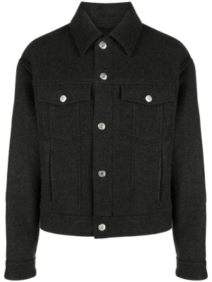 

Virgin wool shirt jacket, AMI Paris Virgin wool shirt jacket