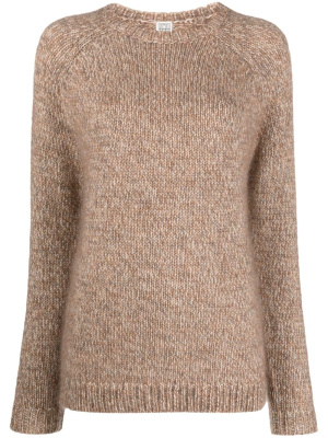 

Mélange wool-blend jumper, TOTEME Mélange wool-blend jumper