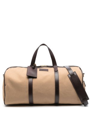 

Logo-patch canvas duffle bag, Polo Ralph Lauren Logo-patch canvas duffle bag