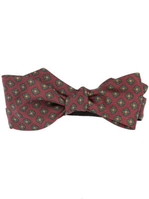 

Floral-print silk bow tie, Polo Ralph Lauren Floral-print silk bow tie