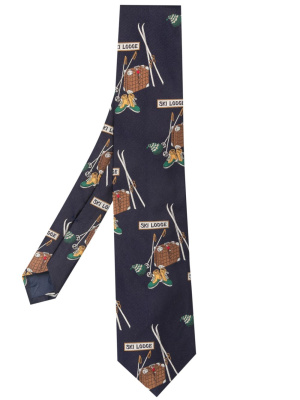 

Ski Lodge silk tie, Polo Ralph Lauren Ski Lodge silk tie