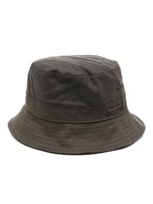 

Logo-patch cotton bucket hat, Polo Ralph Lauren Logo-patch cotton bucket hat