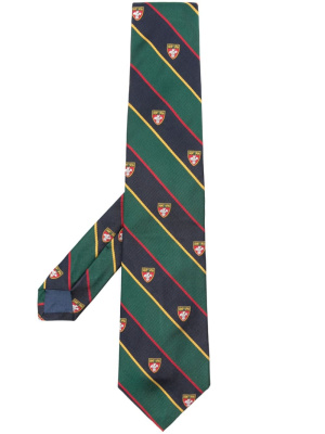 

Repp Club striped silk tie, Polo Ralph Lauren Repp Club striped silk tie