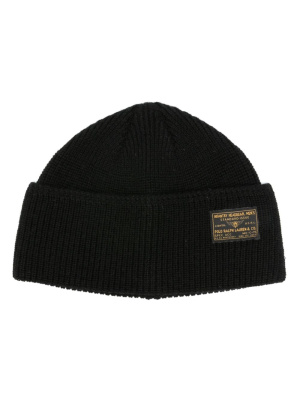 

Logo-patch wool beanie, Polo Ralph Lauren Logo-patch wool beanie