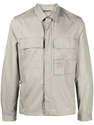 

Zipped cotton shirt jacket, C.P. Company Zipped cotton shirt jacket