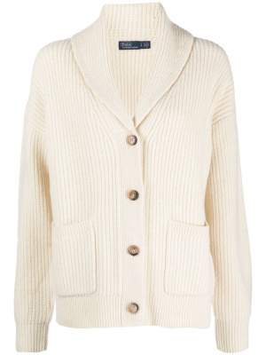 

Shawl-collar chunky-knit cardigan, Polo Ralph Lauren Shawl-collar chunky-knit cardigan