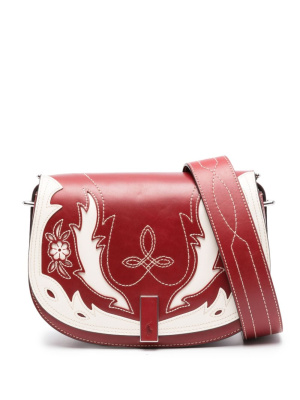 

Polo ID Western leather crossbody bag, Polo Ralph Lauren Polo ID Western leather crossbody bag