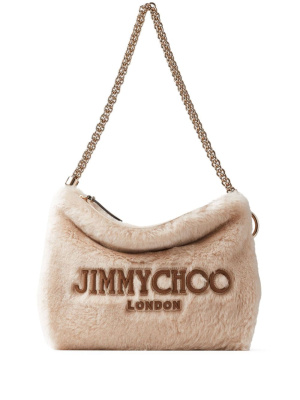 

Callie faux-fur shoulder bag, Jimmy Choo Callie faux-fur shoulder bag